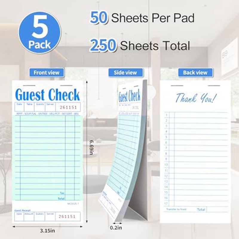5-pack gastencheckboeken, noti - Books recensie en prijs