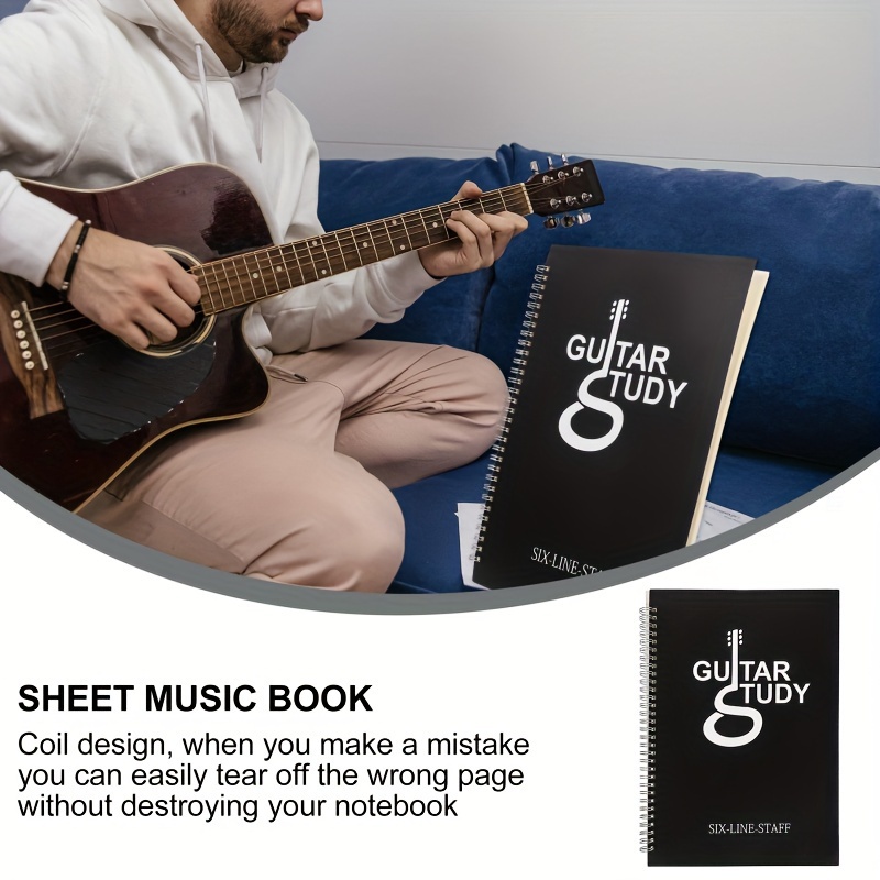 50-pagina Gitaar Tablature Not - Blank Sheet Music Notebook recensie en prijs