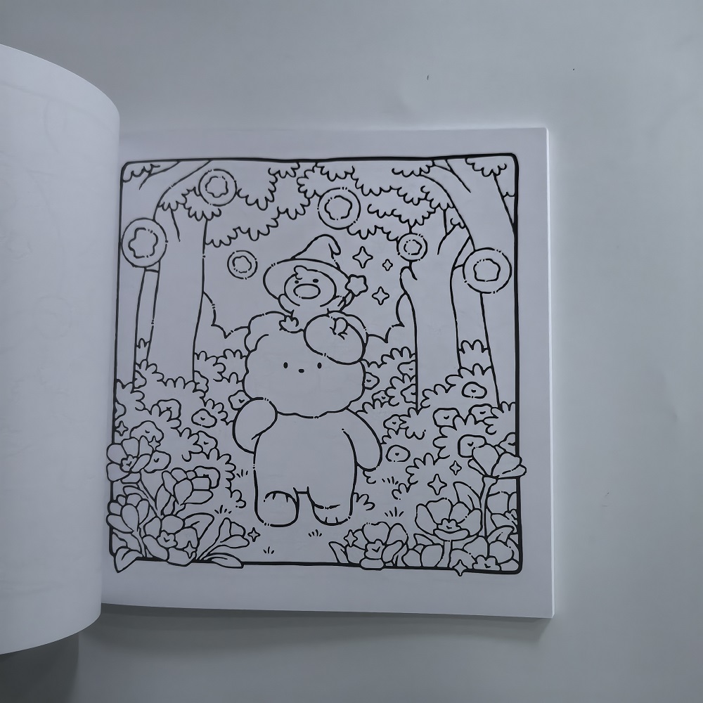Dromerig Fuzzy Leuk en gezelli - Adult Coloring Book Stress Relief recensie en prijs