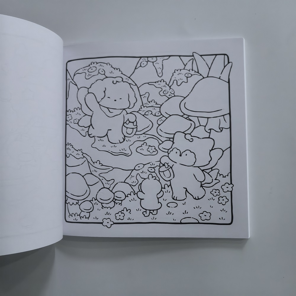 Dromerig Fuzzy Leuk en gezelli - Adult Coloring Book Stress Relief recensie en prijs