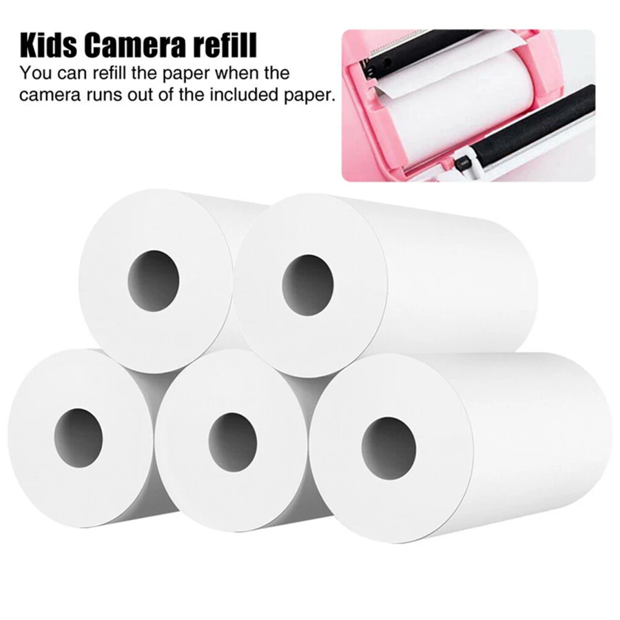 NIEUW 10 rollen camera thermis - Mini Pocket Thermal Printer Paper Roll recensie en prijs
