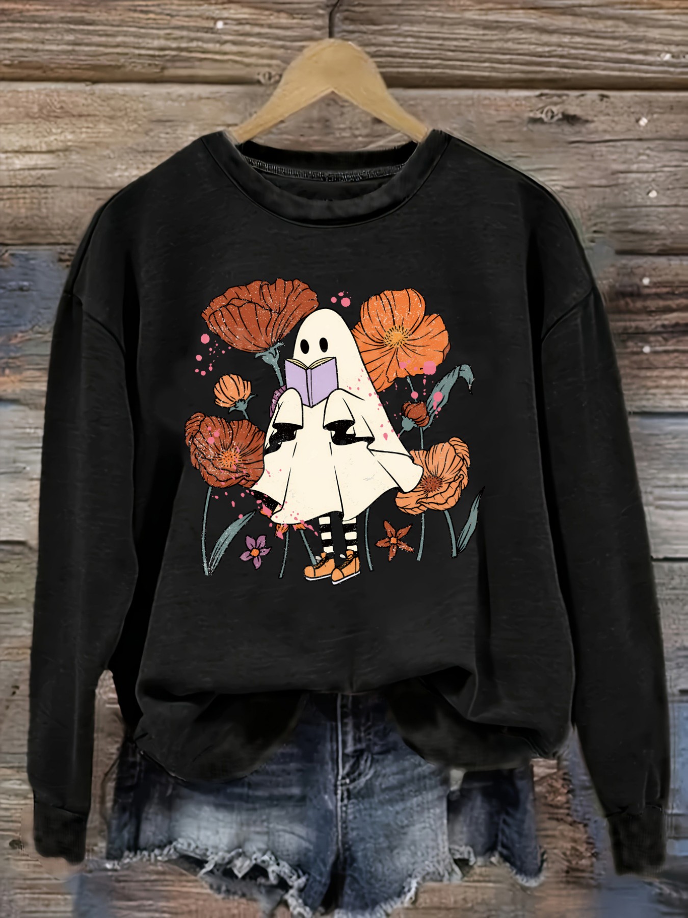 Dames Casual T-shirt met lange - Books recensie en prijs